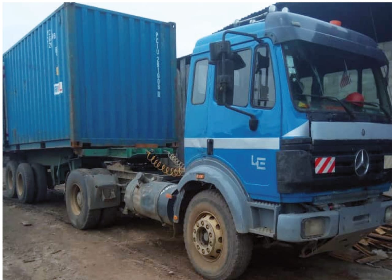 Camion fret Cameroun